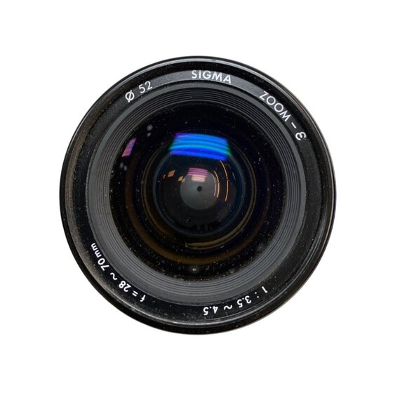 Sigma 52mm Zoom Lens 3 1:3.5-4.5 With Spectralstar Skylight (1A) Filter & Case M - Picture 2 of 7